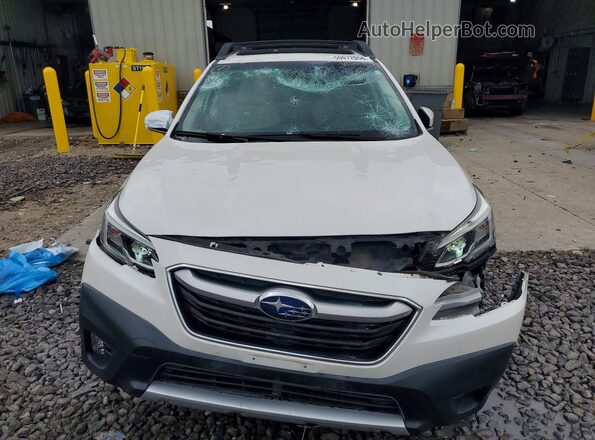 4S4BTANC3L3153611 2020 SUBARU OUTBACK White Դիմացի տեսք