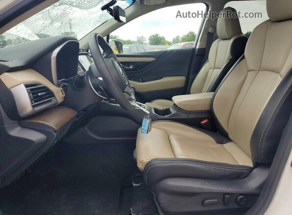 4S4BTANC3L3153611 2020 SUBARU OUTBACK White Սալոնի դիմացի տեսք