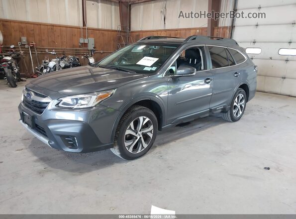 4S4BTANC3M3151665 2021 SUBARU OUTBACK Gray Przód lewy