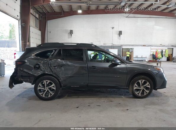 4S4BTANC3M3151665 2021 SUBARU OUTBACK Gray Widok wnętrza z tyłu