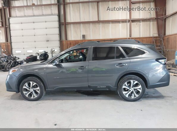 4S4BTANC3M3151665 2021 SUBARU OUTBACK Gray Widok wnętrza 360 stopni