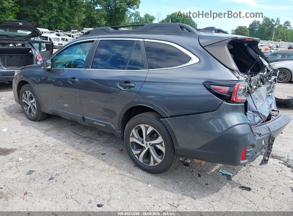 4S4BTANC3M3223965 2021 SUBARU OUTBACK Серый Задняя левая четверть