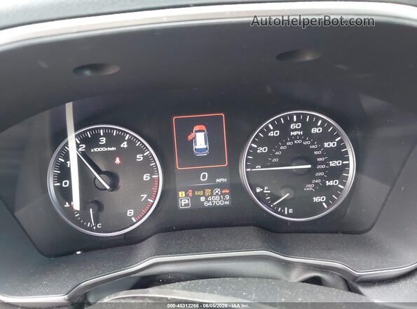4S4BTANC3M3223965 2021 SUBARU OUTBACK Серый Вид задних сидений
