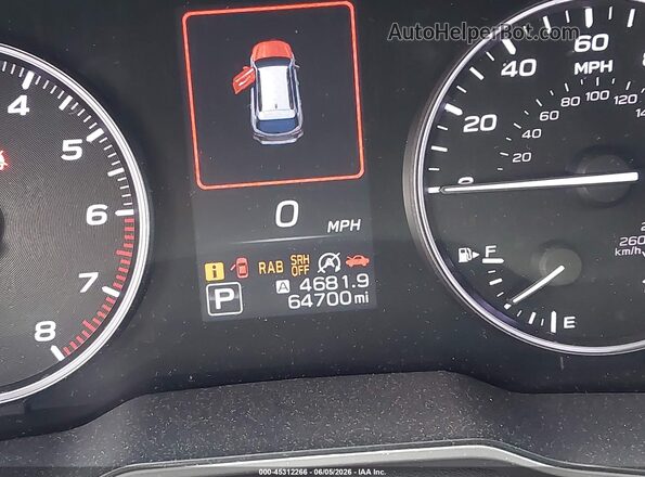 4S4BTANC3M3223965 2021 SUBARU OUTBACK Серый 