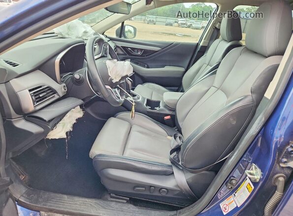 4S4BTANC4L3169283 2020 SUBARU OUTBACK Blue Vista interior delantera