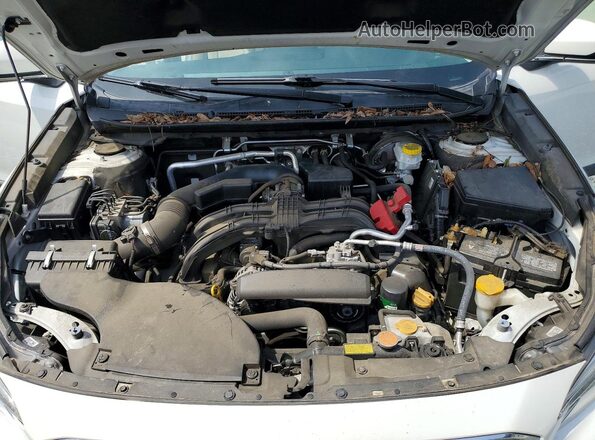 4S4BTANC4M3213820 2021 SUBARU OUTBACK White Vista del compartimento del motor