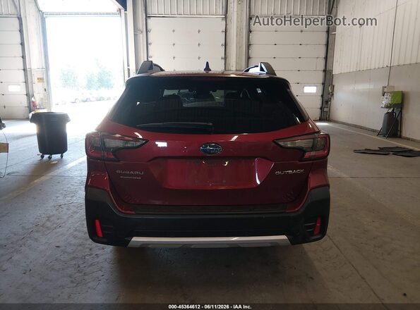 4S4BTANC4N3230506 2022 SUBARU OUTBACK Темно-бордовый 