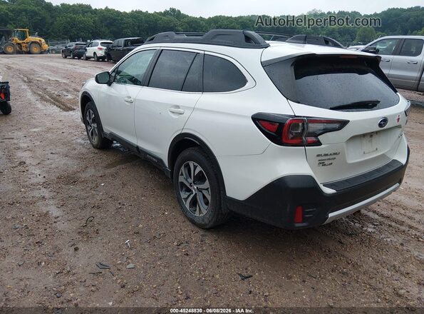 4S4BTANC5L3107679 2020 SUBARU OUTBACK White Rear left