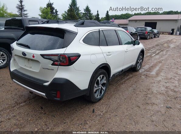 4S4BTANC5L3107679 2020 SUBARU OUTBACK White Rear right