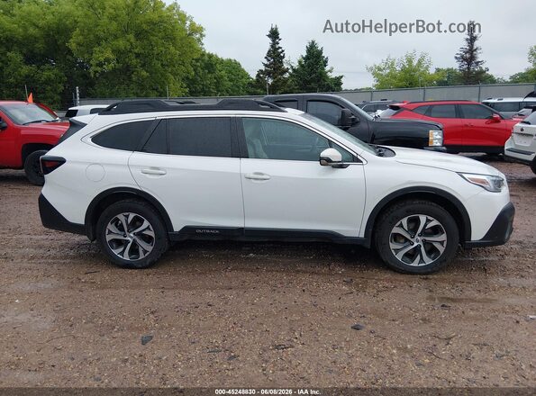4S4BTANC5L3107679 2020 SUBARU OUTBACK White Rear interior view