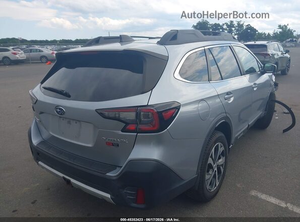 4S4BTANC5L3232570 2020 SUBARU OUTBACK Серебряный Задняя правая четверть