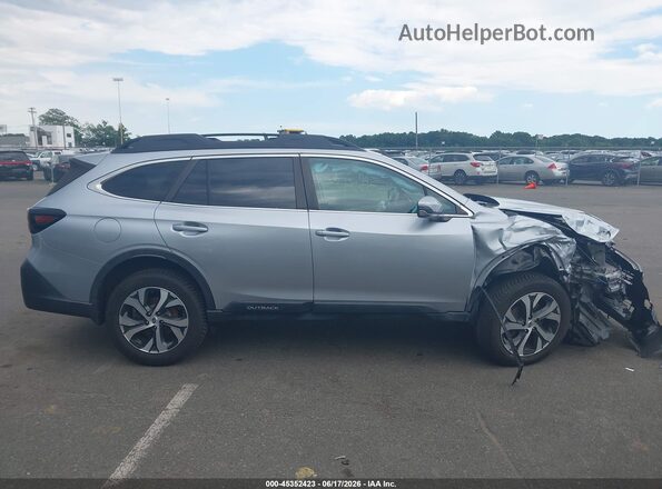 4S4BTANC5L3232570 2020 SUBARU OUTBACK Серебряный Вид задней части салона