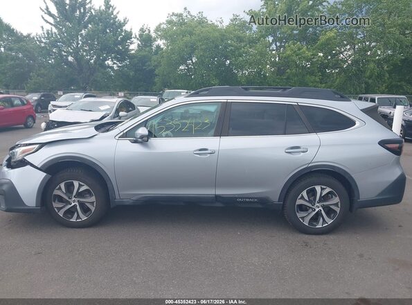 4S4BTANC5L3232570 2020 SUBARU OUTBACK Серебряный Панорамный вид салона 360°