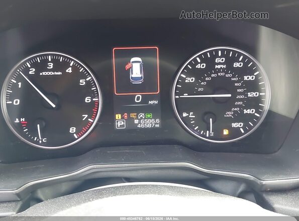 4S4BTANC5L3247148 2020 SUBARU OUTBACK Blue Հետևի նստատեղերի տեսք