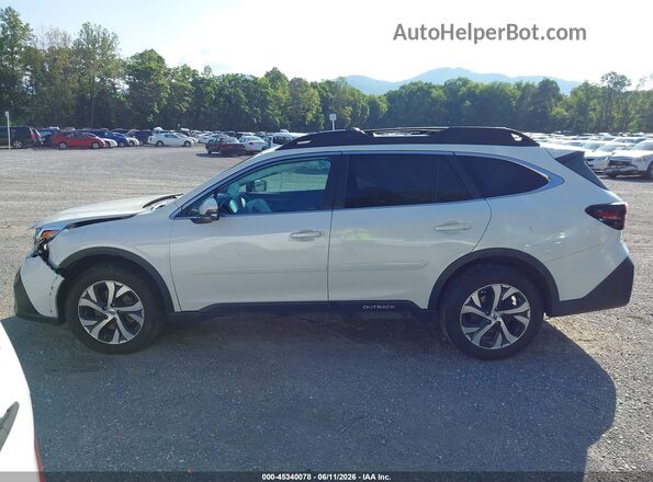 4S4BTANC5L3270431 2020 SUBARU OUTBACK Белый Панорамный вид салона 360°