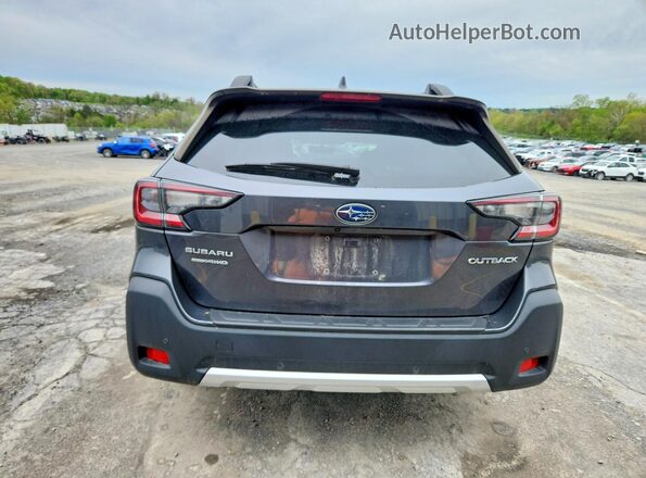 4S4BTANC5P3106988 2023 SUBARU OUTBACK Gray Հետևի տեսք
