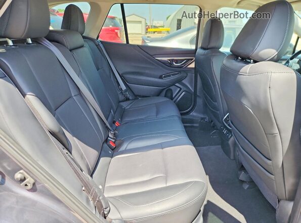 4S4BTANC5R3123566 2024 SUBARU OUTBACK Black Vista de los asientos traseros