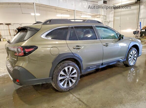 4S4BTANC5S3205772 2025 SUBARU OUTBACK Green Հետևի աջ