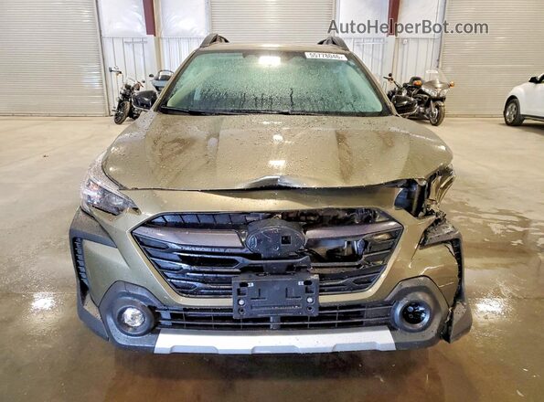 4S4BTANC5S3205772 2025 SUBARU OUTBACK Green Դիմացի տեսք