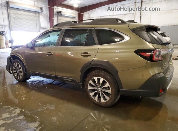 4S4BTANC5S3205772 2025 SUBARU OUTBACK Green Հետևի ձախ