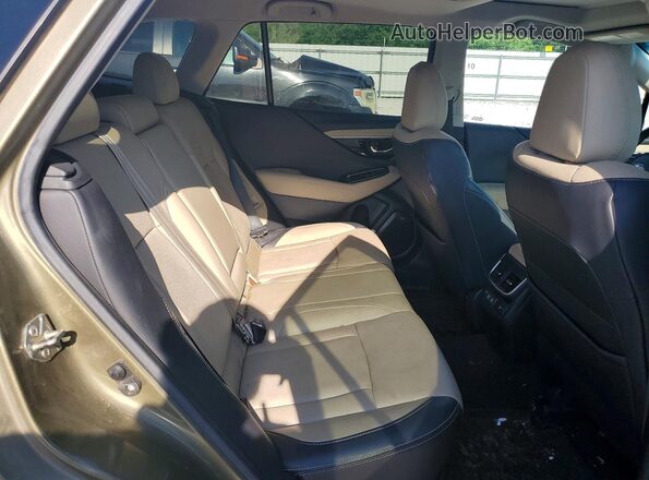 4S4BTANC6L3123678 2020 SUBARU OUTBACK Зеленый Вид задней части салона