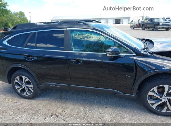 4S4BTANC6N3107645 2022 SUBARU OUTBACK Black Vista interior trasera