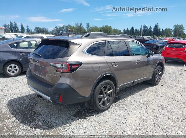 4S4BTANC6N3116636 2022 SUBARU OUTBACK Brown Հետևի աջ