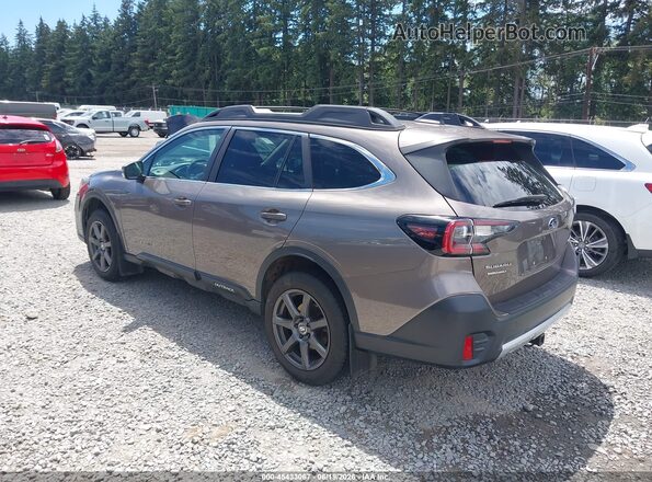 4S4BTANC6N3116636 2022 SUBARU OUTBACK Brown Հետևի ձախ