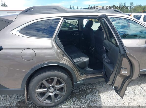 4S4BTANC6N3116636 2022 SUBARU OUTBACK Brown VIN կոդի պիտակի տեսք