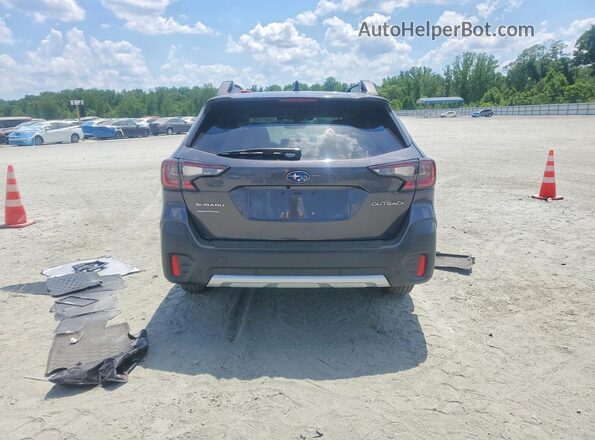 4S4BTANC6N3160748 2022 SUBARU OUTBACK Black Rear view