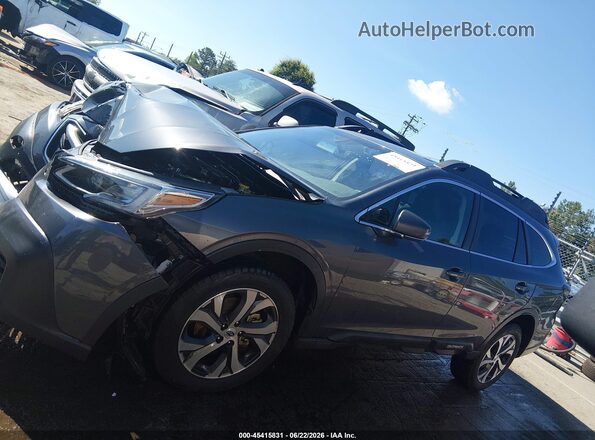 4S4BTANC6N3204053 2022 SUBARU OUTBACK Gray Widok wnętrza 360 stopni