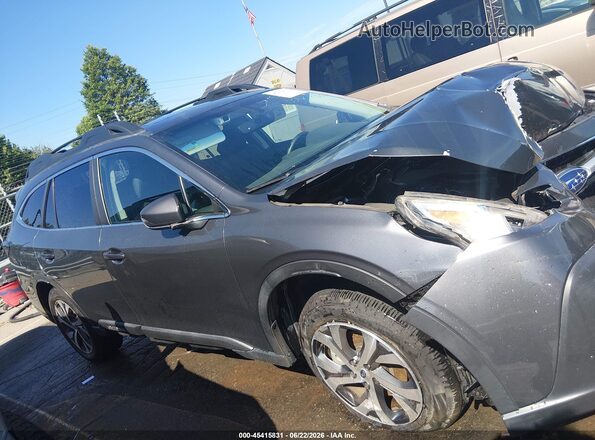 4S4BTANC6N3204053 2022 SUBARU OUTBACK Gray Widok wnętrza z tyłu