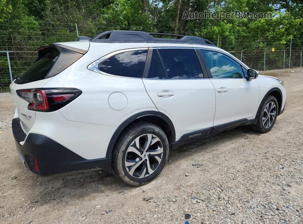 4S4BTANC7M3192753 2021 SUBARU OUTBACK White Հետևի աջ