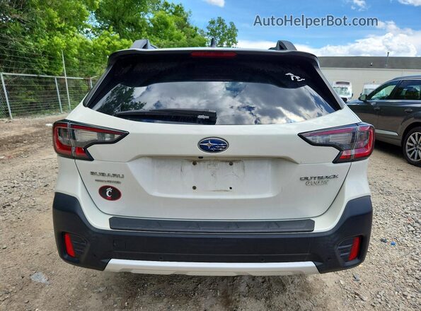 4S4BTANC7M3192753 2021 SUBARU OUTBACK White Հետևի տեսք