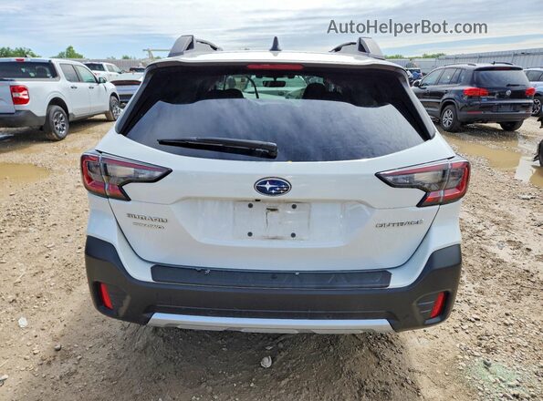 4S4BTANC7N3225896 2022 SUBARU OUTBACK White Вид ззаду