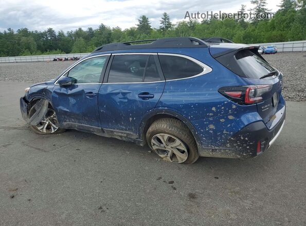 4S4BTANC7N3260096 2022 SUBARU OUTBACK Blue Tył lewy