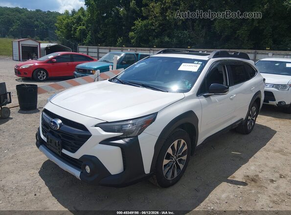 4S4BTANC7S3336105 2025 SUBARU OUTBACK White Vista tres cuartos delantera izquierda