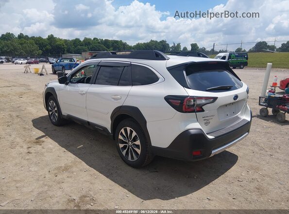 4S4BTANC7S3336105 2025 SUBARU OUTBACK White Trasero izquierdo