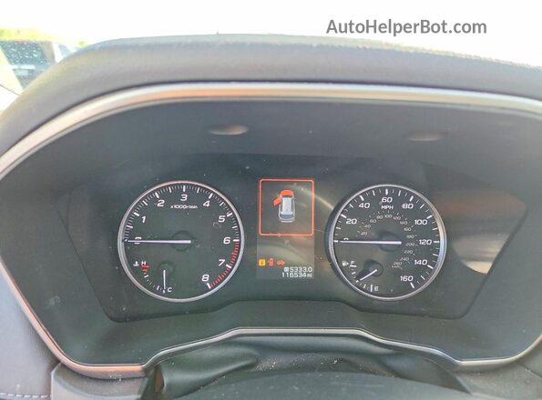 4S4BTANC8L3154074 2020 SUBARU OUTBACK Gray Widok zestawu wskaźników