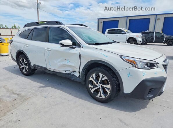 4S4BTANC8L3200678 2020 SUBARU OUTBACK White Front right