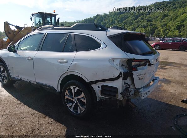 4S4BTANC8N3229813 2022 SUBARU OUTBACK White Задня ліва чверть