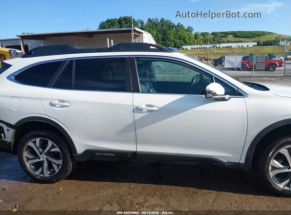 4S4BTANC8N3229813 2022 SUBARU OUTBACK White Панорамний вид салону 360°