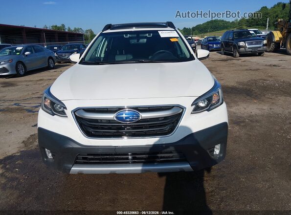 4S4BTANC8N3229813 2022 SUBARU OUTBACK White Вид задньої частини салону