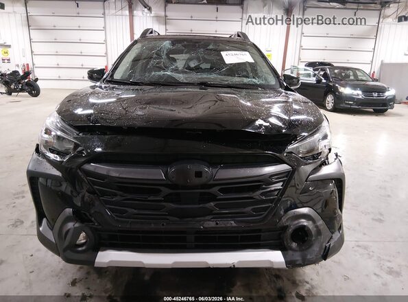 4S4BTANC8R3182756 2024 SUBARU OUTBACK Black Widok wnętrza z tyłu