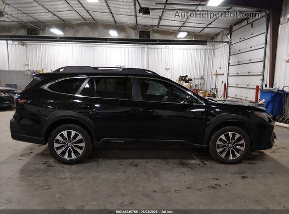 4S4BTANC8R3182756 2024 SUBARU OUTBACK Black Widok wnętrza 360 stopni