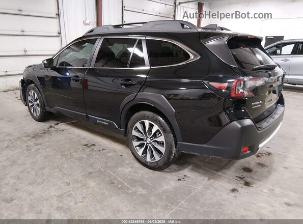 4S4BTANC8R3182756 2024 SUBARU OUTBACK Black Tył lewy