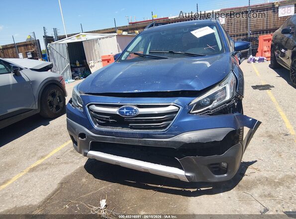 4S4BTANC9L3101514 2020 SUBARU OUTBACK Blue Vista interior trasera