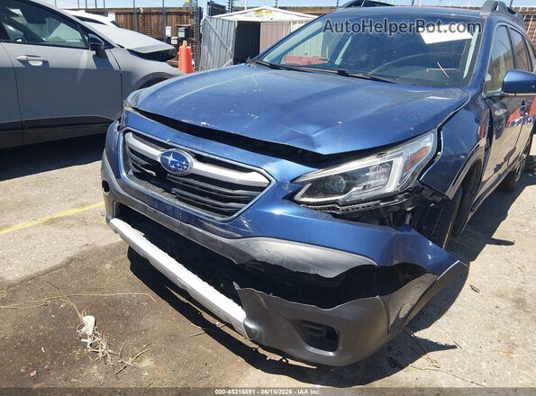 4S4BTANC9L3101514 2020 SUBARU OUTBACK Blue Vista frontal