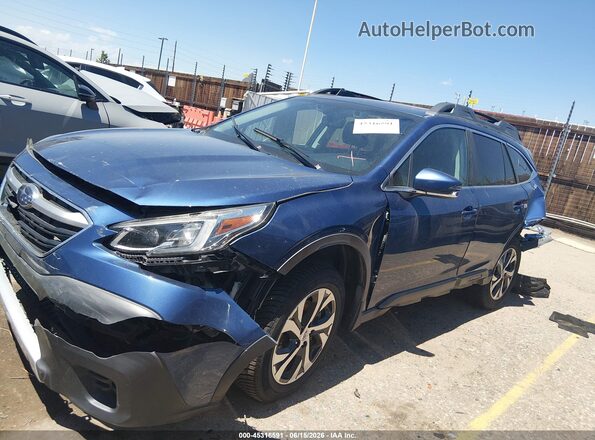 4S4BTANC9L3101514 2020 SUBARU OUTBACK Blue 