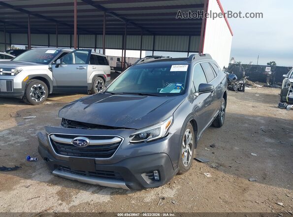 4S4BTANC9M3191099 2021 SUBARU OUTBACK Gray Przód lewy